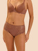 High-Waist-Slip. - Kokosbraun