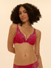 Plunge-Push-up-BH - Regenbogenrot