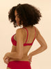 Plunge-Push-up-BH - Regenbogenrot