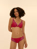 Plunge-Push-up-BH - Regenbogenrot