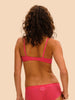 Plunge-Push-up-BH - Fabelhaftes Rosa