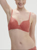 Spacer-BH mit tiefem Dekolleté - Texas Rosa