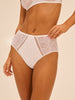 High-Waist-Slip. - Weiß