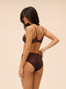 High-Waist-Slip. - Dunkelbraun