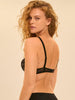 Weicher Triangel-BH mit Softcup - Schwarz