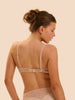 Weicher Triangel-BH mit Softcup - Rosé-Nude
