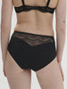High-Waist-Slip. - Schwarz