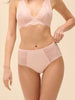 High-Waist-Slip. - Blütenpuder