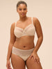 Full-Cup-BH mit Stützfunktion - Topas-Beige