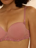 Geformter 3D-BH - Smokey-Rosa
