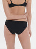 Bikini-Slip. - Edelstein-Schwarz