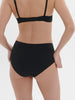 High-Waist-Slip. - Edelstein-Schwarz