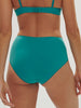 High-Waist-Slip. - Atollblau