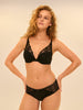 Triangel-Push-up-BH - Schwarz