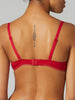 Triangel-Push-up-BH - Opernrot