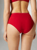 High-Waist-Slip - Opernrot