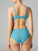 High-Waist-Slip - Graugrün