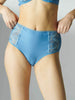 High-Waist-Slip - Jeansblau