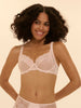 Full-Cup-BH mit eckigem Ausschnitt - Sakura-Rosa