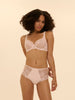 Full-Cup-BH mit eckigem Ausschnitt - Sakura-Rosa