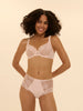 Full-Cup-BH mit eckigem Ausschnitt - Sakura-Rosa