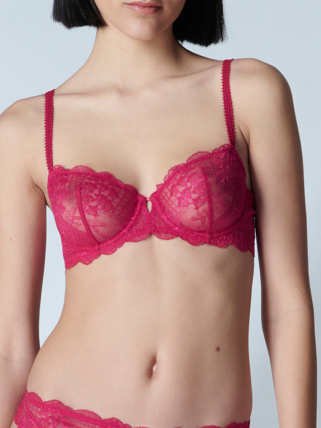 Half-Cup-BH - Cranberry