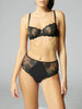 High-Waist-Slip. - Schwarz