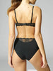 High-Waist-Slip. - Schwarz