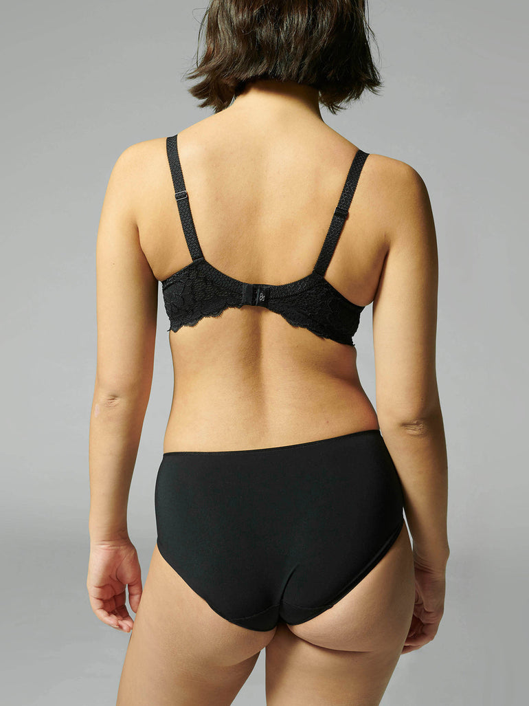 High-Waist-Slip. - Schwarz