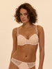Spacer-BH mit eckigem Ausschnitt - Schickes Beige