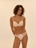 Spacer-BH mit eckigem Ausschnitt - Schickes Beige