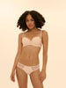 Bikini-Slip aus Baumwolle - Schickes Beige