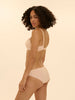 Bikini-Slip aus Baumwolle - Schickes Beige