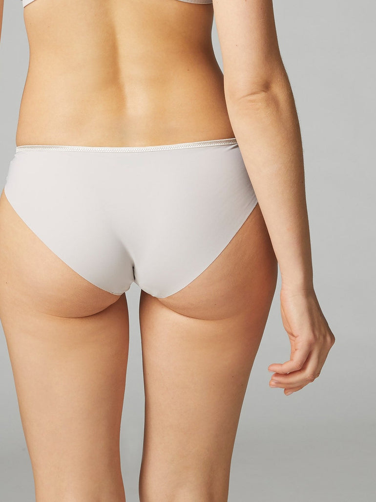 Bikini-Slip aus Baumwolle - Göttliches Leinen