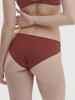 Bikini-Slip aus Baumwolle - Canyon-Braun