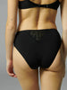 Slip mit hohem Bund - Schwarz