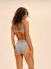 Slip mit hohem Bund - Traumblau