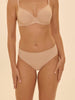 Slip mit hohem Bund - Rosige Haut