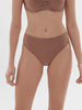 Slip mit hohem Bund - Amaretto