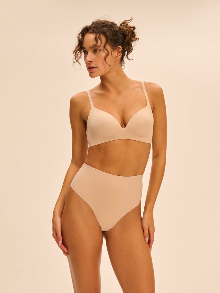 Bügelloser Soft-Cup-BH - Rosige Haut