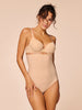 Gepolsterter Plunge-BH - Rosige Haut
