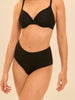Figurformender High-Waist-Slip - Schwarz