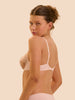 Bügel-BH mit tiefem Ausschnitt - Rosa-Nude