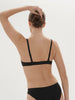 Push-up-BH mit tiefem Dekolleté - Schwarz