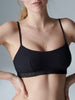 Weicher Triangel-BH mit Softcup - Schwarz