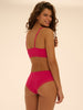 Weicher Triangel-BH mit Softcup - Fuschia