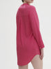 Langärmliges NachtHemdbluse - Pitaya-Pink