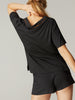 Nightshort - Anthrazit meliert