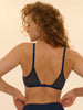 Weicher Triangel-BH mit Softcup - Mitternacht