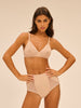 Weicher Triangel-BH mit Softcup - Rosé-Nude